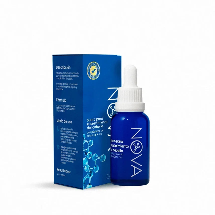 Nova suero con péptidos de cobre 30ml.
